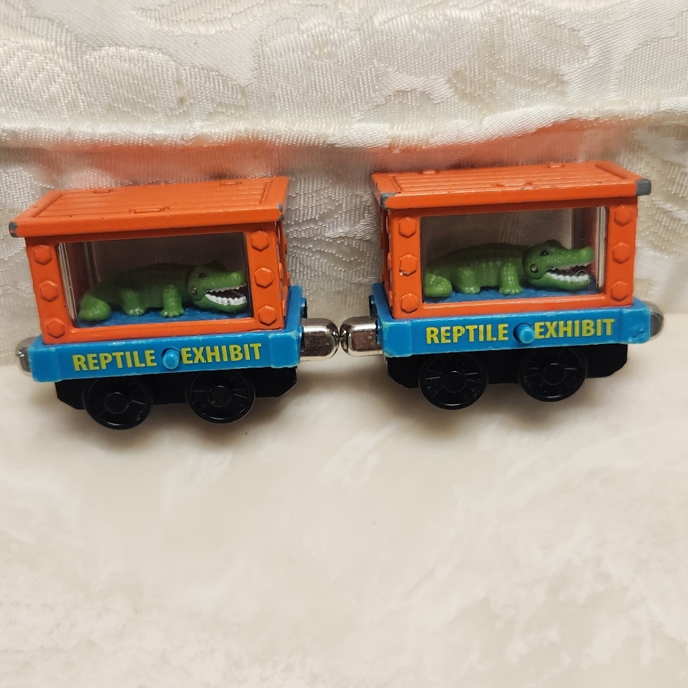 Thomas & Friends Reptile Exhibit Crocodile Special Take N Play Metal Train Car